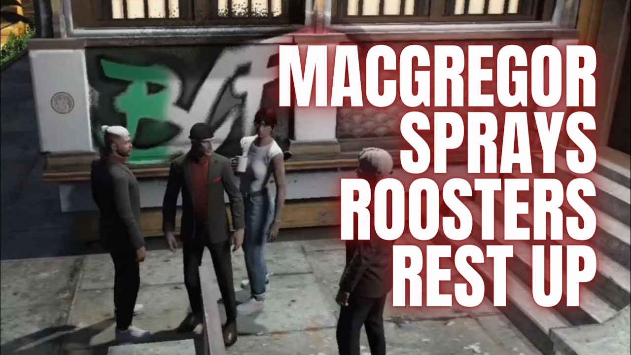 Macgregor sprays down roosters rest | NoPixel 3.0