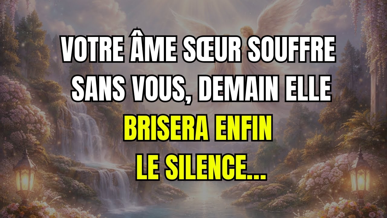 Votre âme sœur souffre sans vous, demain elle brisera enfin le silence… Les anges disent