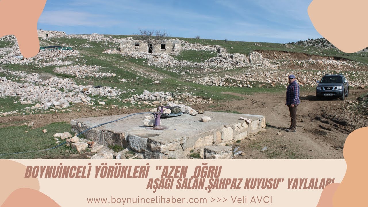 BOYNUİNCELİ YÖRÜKLERİ YAYLALARI OĞRU,AŞAĞI SALAN,ŞAHPAZ KUYUSU VE AZEN, ÖZBOYNUİNCELİ KÖYÜ