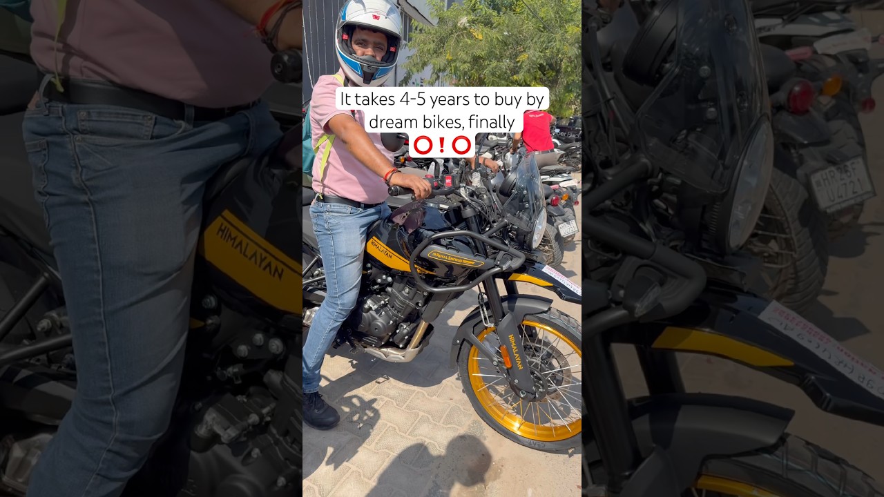 Finally! I purchased my new dream bike Himalayan 450 