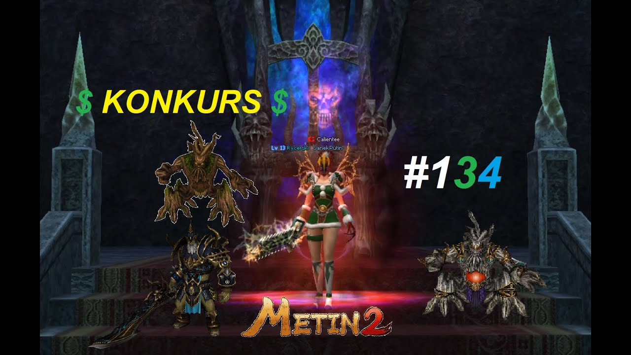 Metin2.PL Polska Mixtape#134 Jotun Thrym - Wszystkie Misje Bez Alchemii #Metin2 +KONKURS