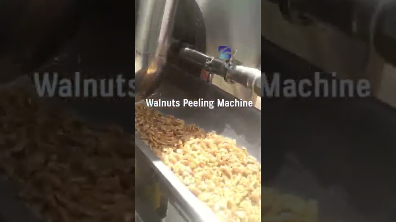 Walnuts Peeling Machine High-Pressure Water Peel Off the Brown Skin Blanched Walnut Golden Machinery