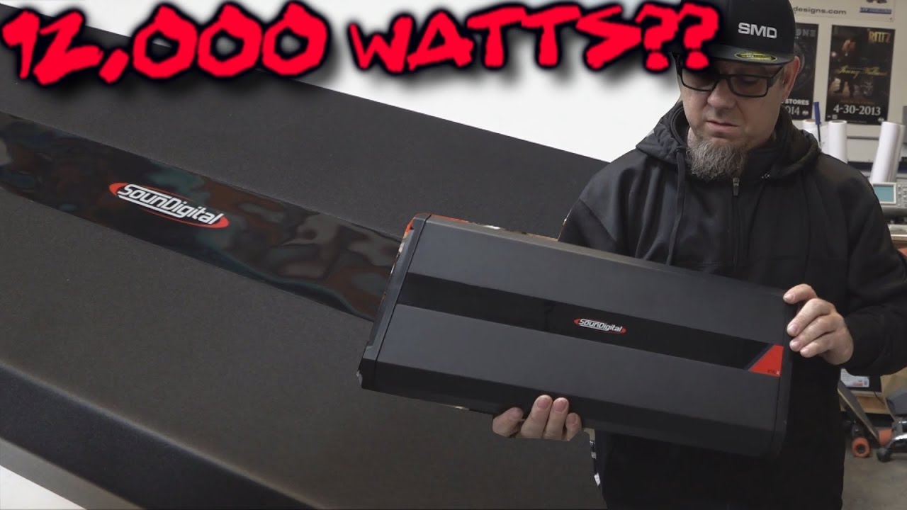 12,000 Watts? Testing the Soundigital Evo 12000.1D Through the NEW SMD QR-1 Neo Magnet Terminals