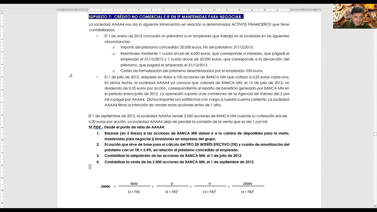 CFUB53. Activos Financieros - Supuesto 7