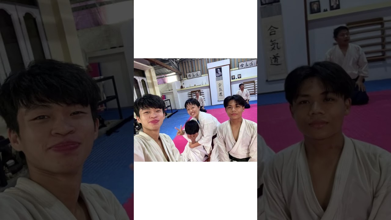 Part 1 : Happy 8 Years Anniversary our Hlaing Aikido Dojo 🥋 #aikido #hlaingaikidodojo #moments 