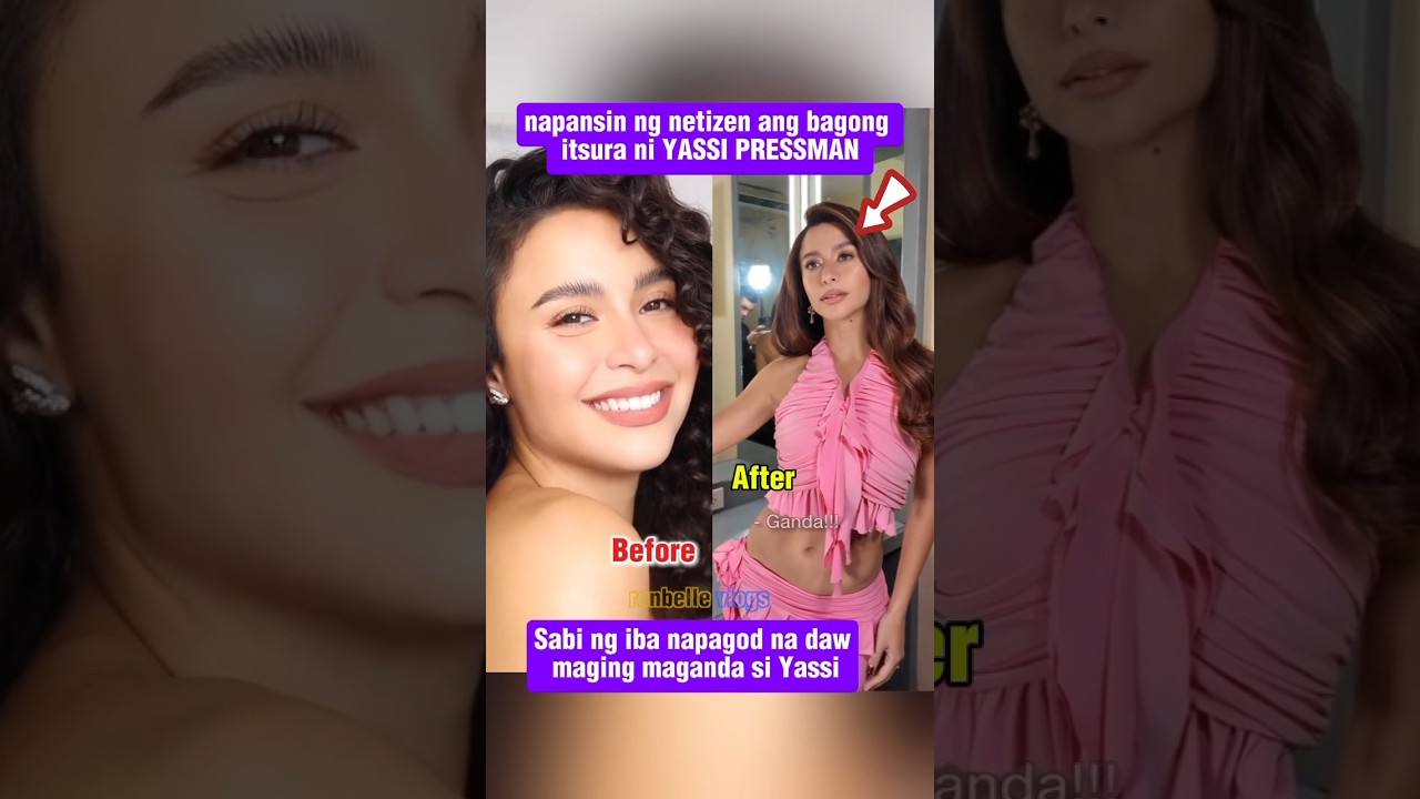 BAGONG ITSURA NI YASSI PRESSMAN NAPANSIN NG NETIZENS #shorts