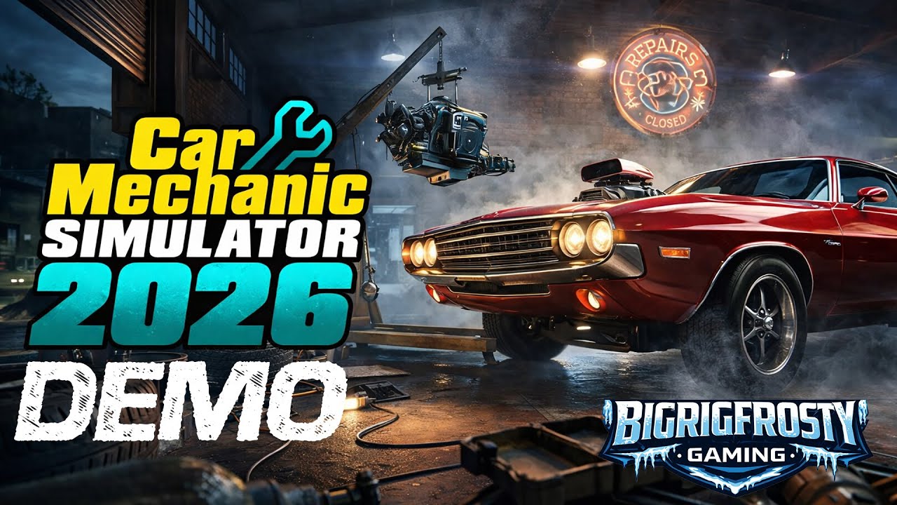 Car Mechanic Simulator 2026 Demo Playthrough!