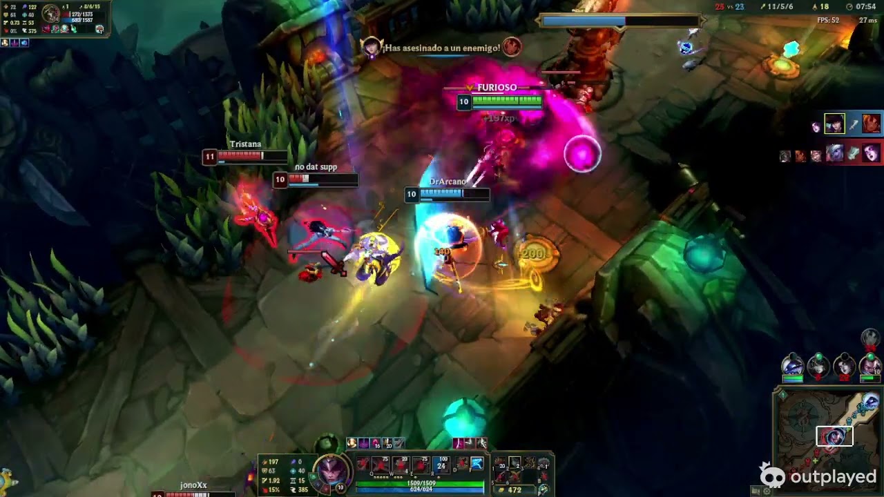 League of Legends video. Caitlyn Aram