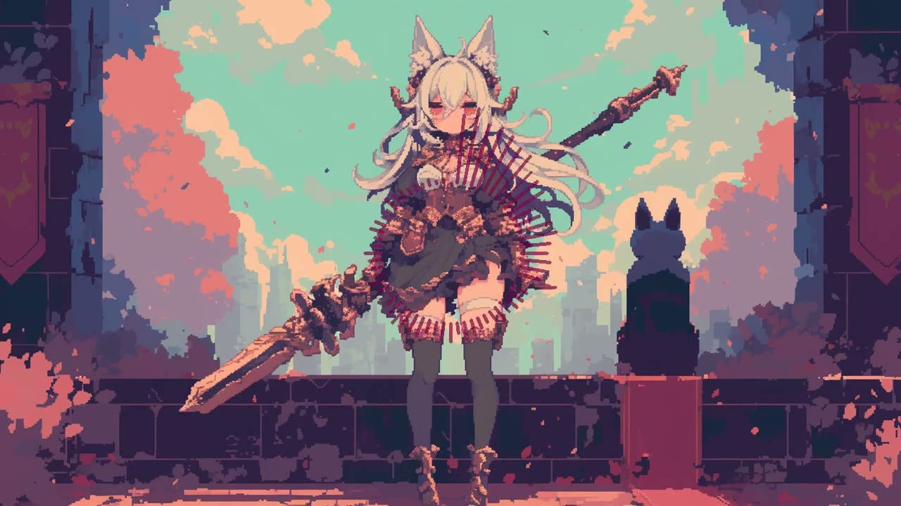 Pulse of Phantom Beneath the Glow | Intense Chiptune Battle Music