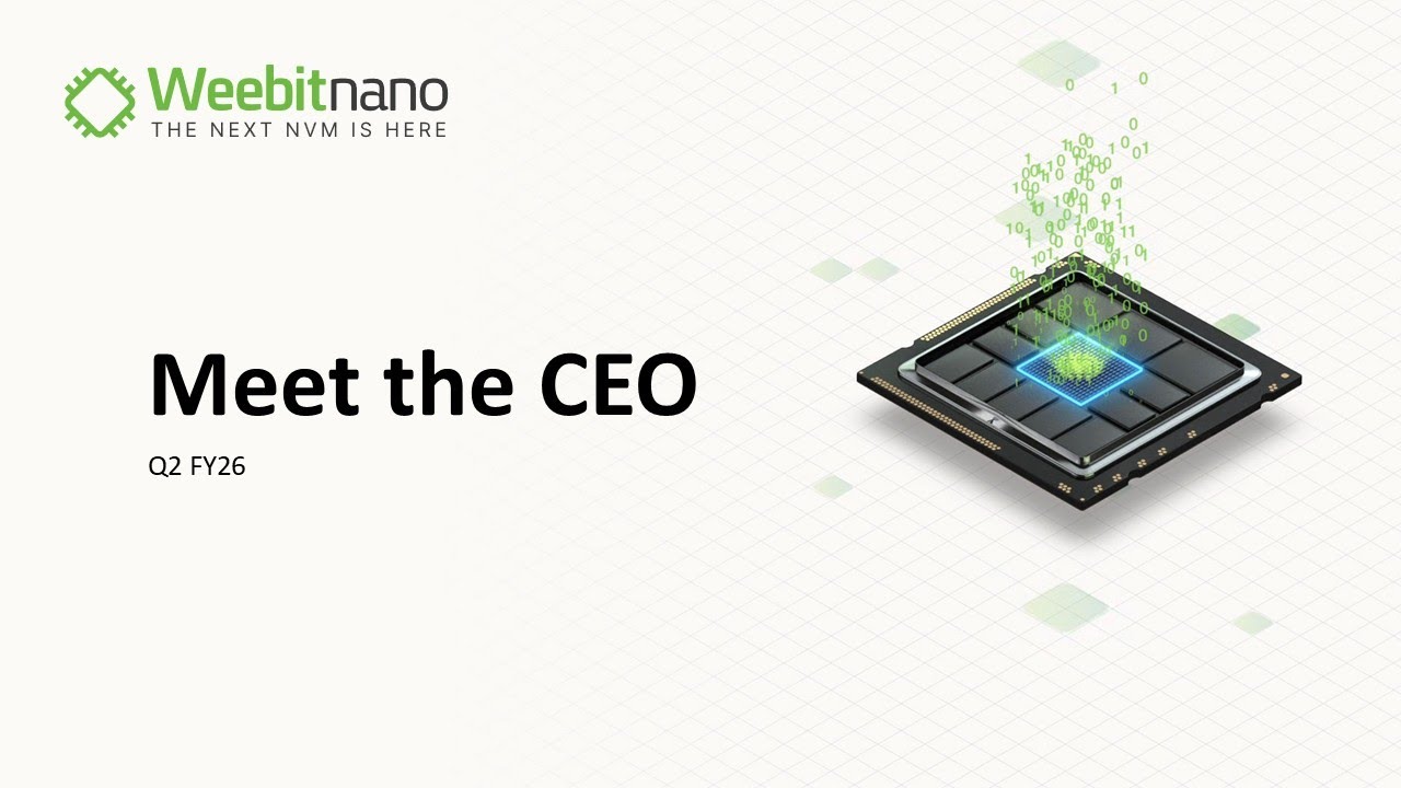 Meet the CEO: Weebit Nano Q2 FY26 Quarterly Activities Report