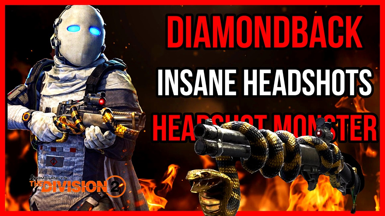 Безумная сборка для хедшотов на Diamondback (машина для стрельбы с одного выстрела!) | Division 2