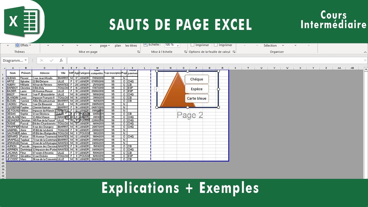 👉 Excel : Gérer les sauts de page pour mieux imprimer vos tableaux #Excel #FormationExcel