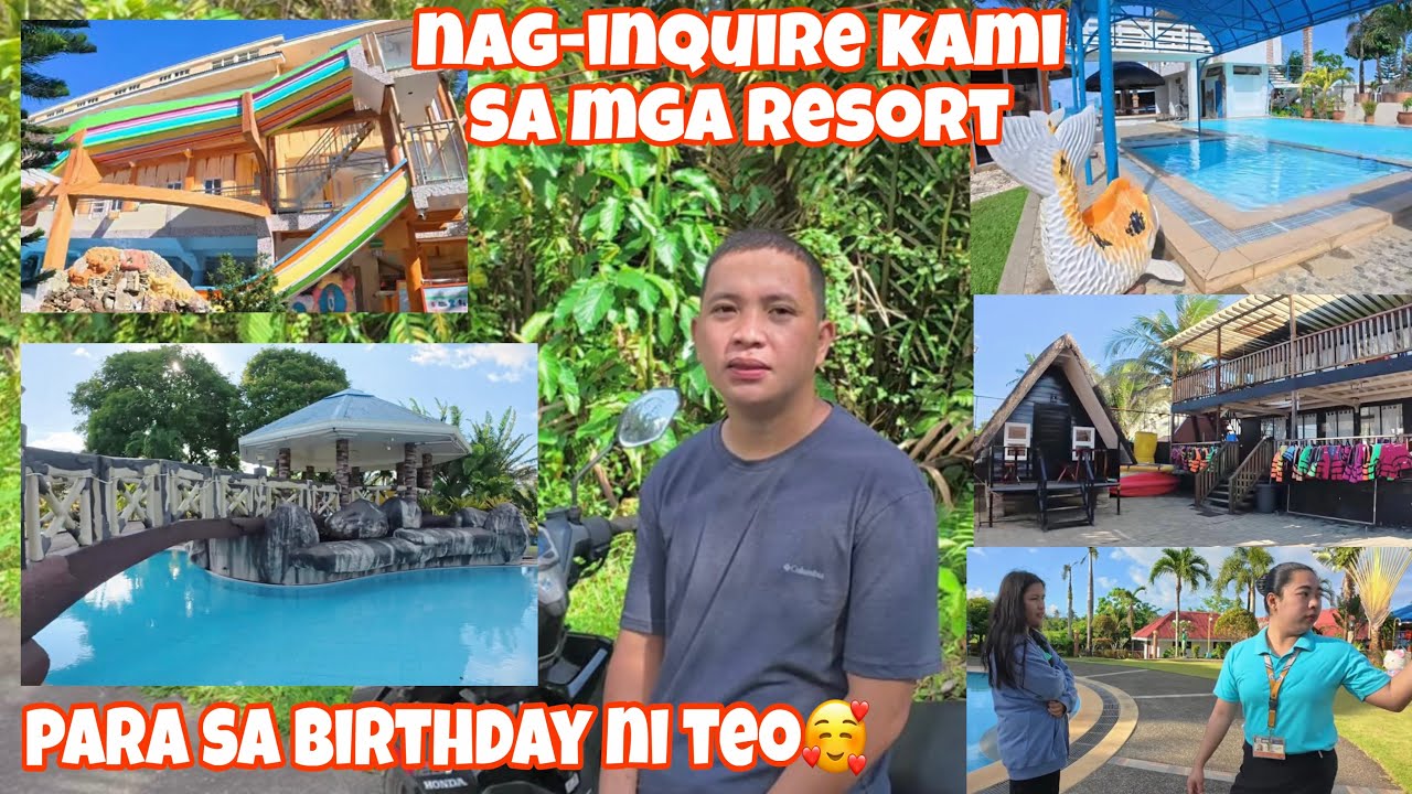 NAG-INQUIRE KAMI NI MELOT NG RESORT PARA SA BIRTHDAY NI TEO🥰❤️