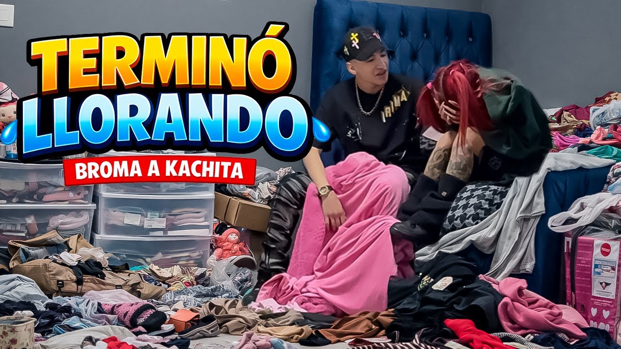 LE HICE UNA BROMA A KACHITA Y TERMINÓ LLORANDO 😱 (NO LO ESPERABA) | DYKA VLOGS