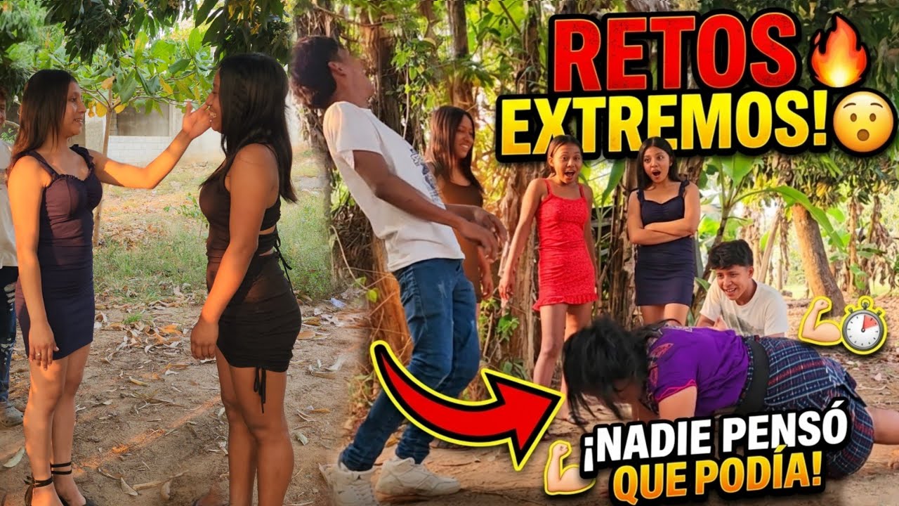 Retos Extr3m0s😱 Estrella Le Torti0 La Car4 A Merlin😡 Y Toñita No Aguantó Hacer Esto🤣 