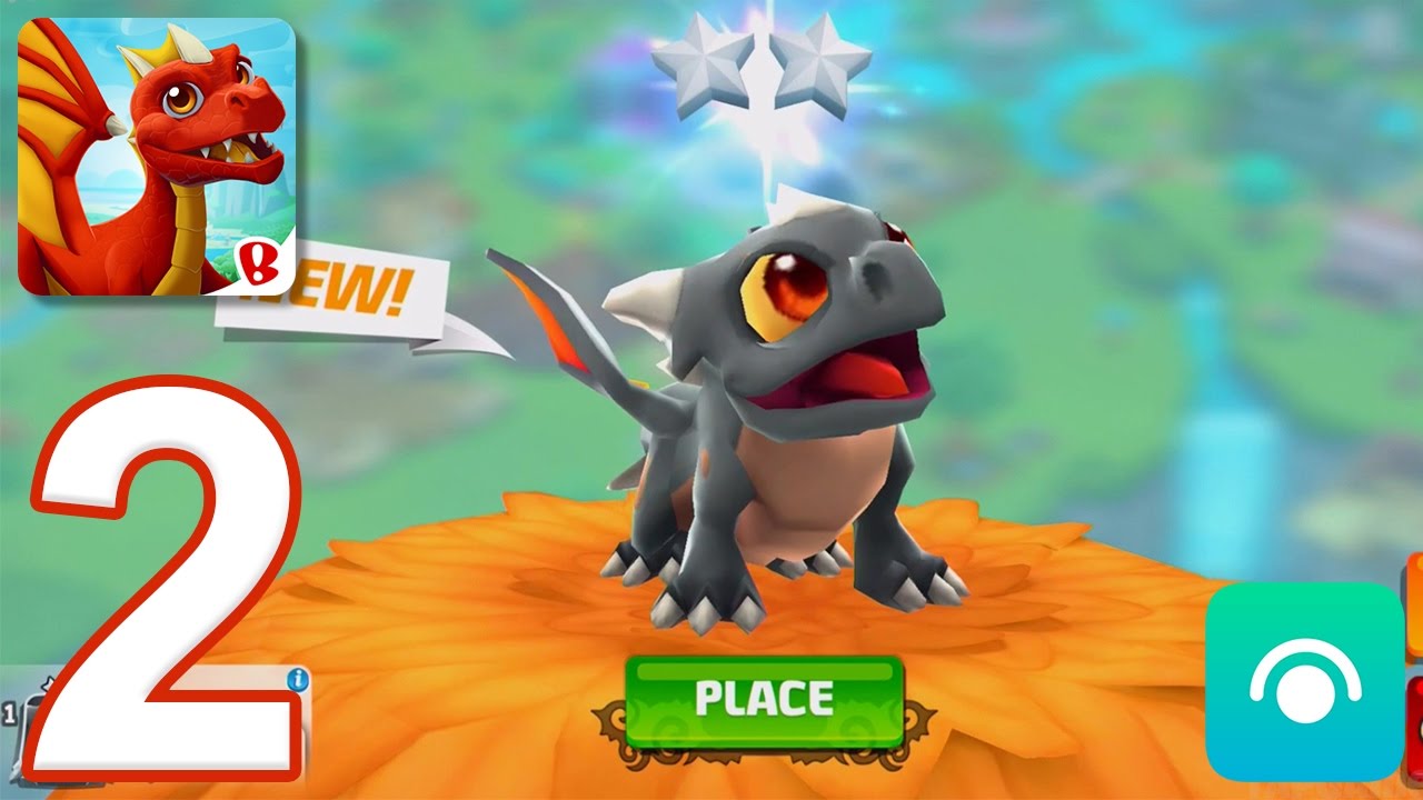 DragonVale World - Gameplay Walkthrough Part 2 - Level 6-7 (iOS, Android)