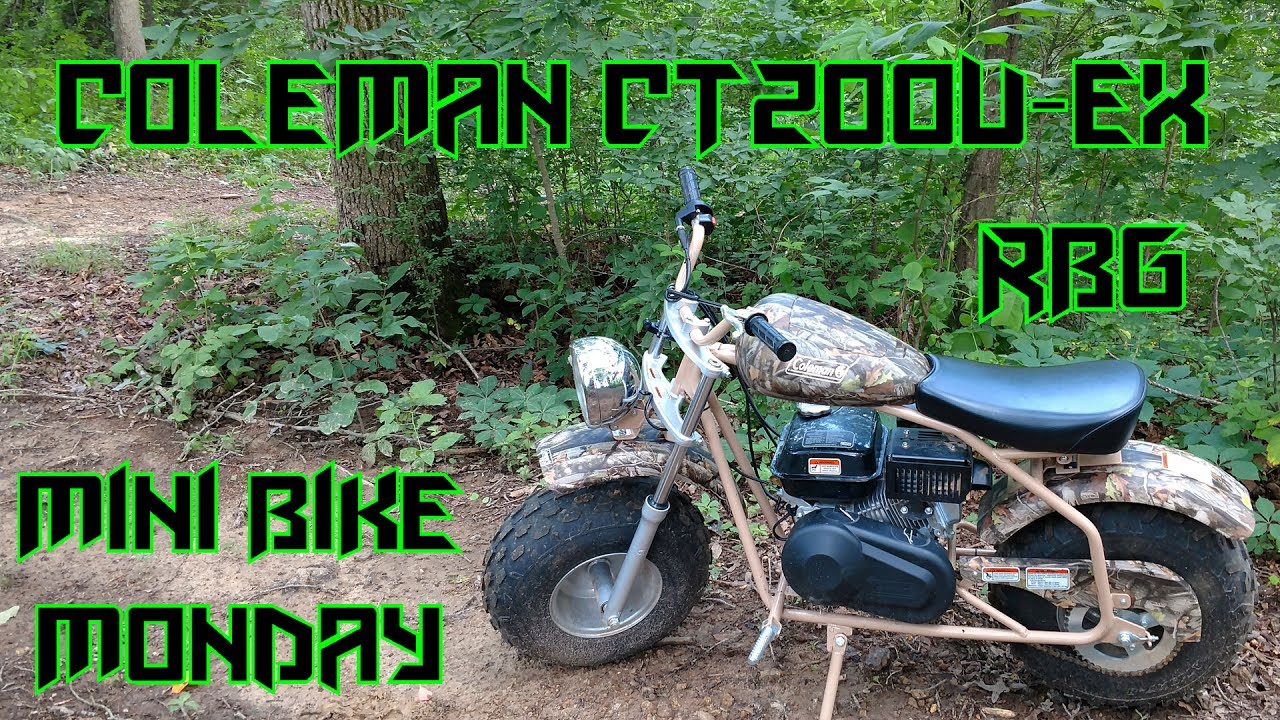 Coleman CT200U EX ~ Mini Bike Monday Ep 2