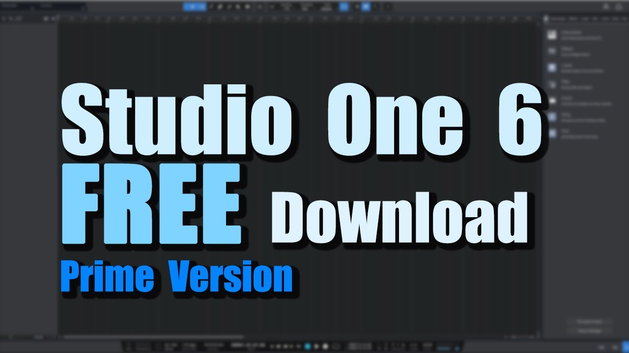Как бесплатно скачать и установить PreSonus Studio One 6 Prime