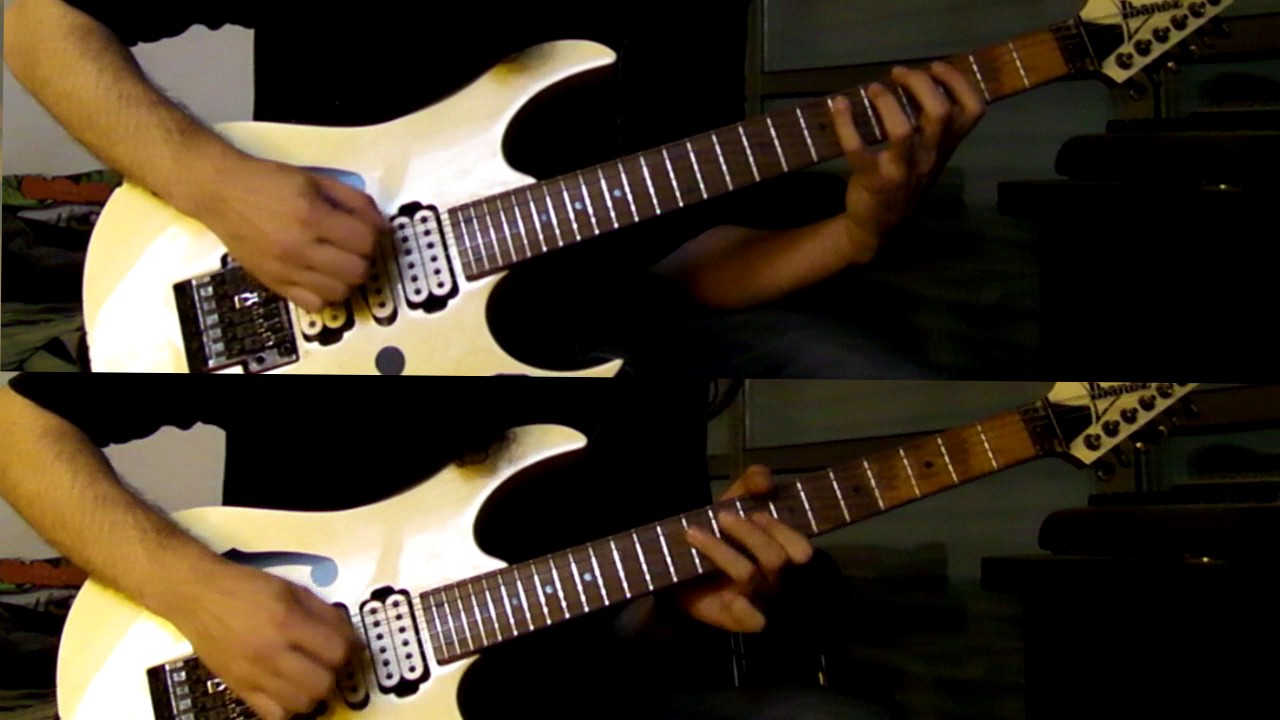 J.S.Bach - Prelude #2 in C minor (BWV847a) for 2 Electric Guitars