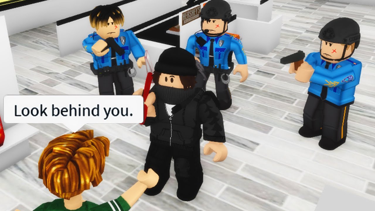 ROBLOX Brookhaven 🏡RP - FUNNY MOMENTS (ROBBER 1)