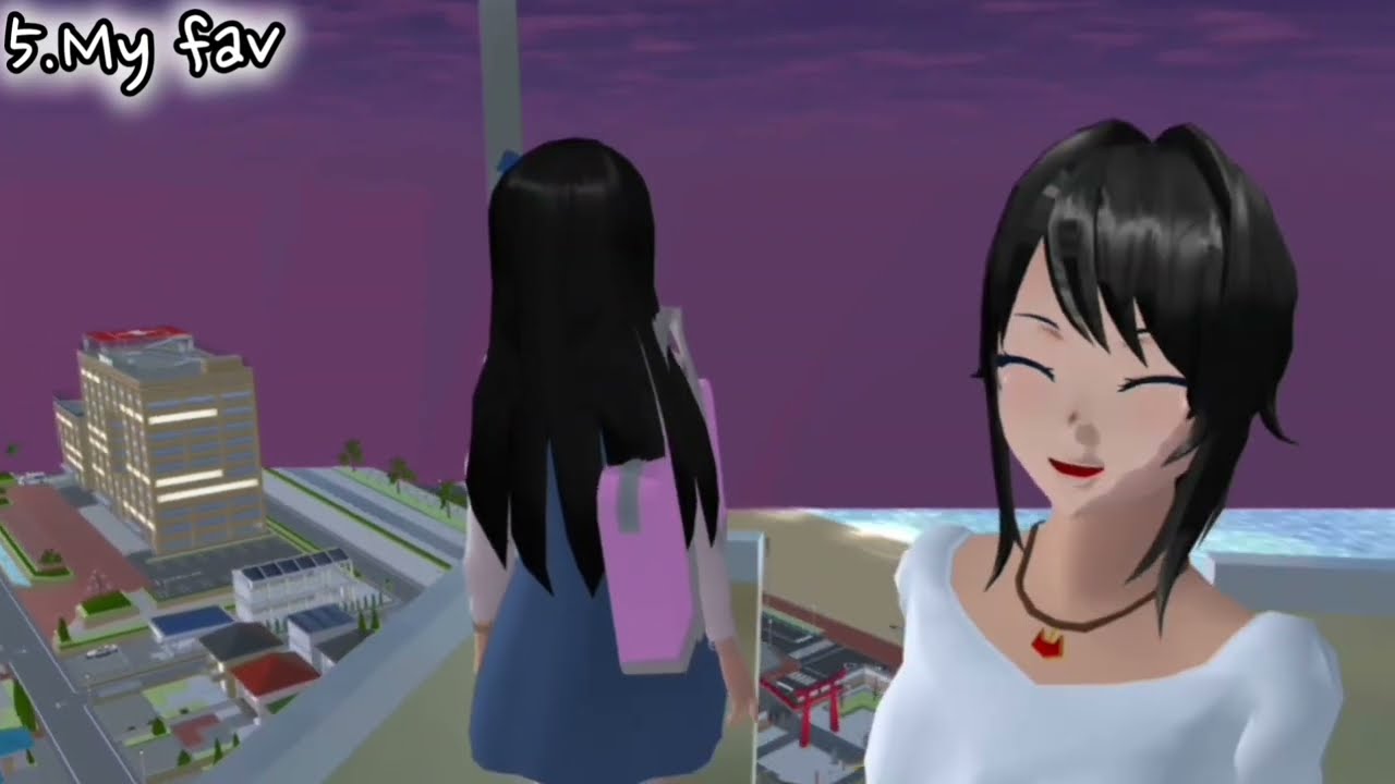 A day in my life || hang out with friends || chill vlog || sakura school simulator|| mi-cha☆