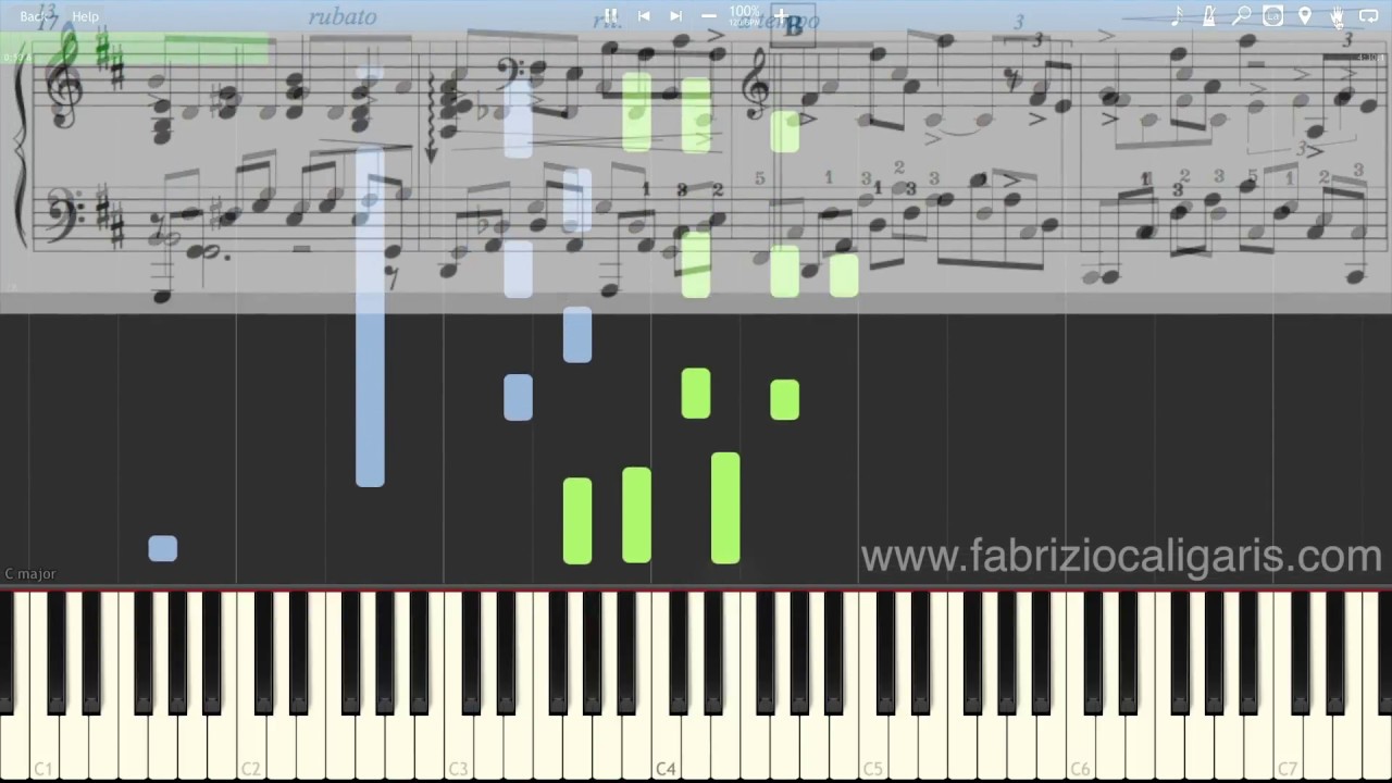 My Way, Frank Sinatra - Piano Tutorial - PDF