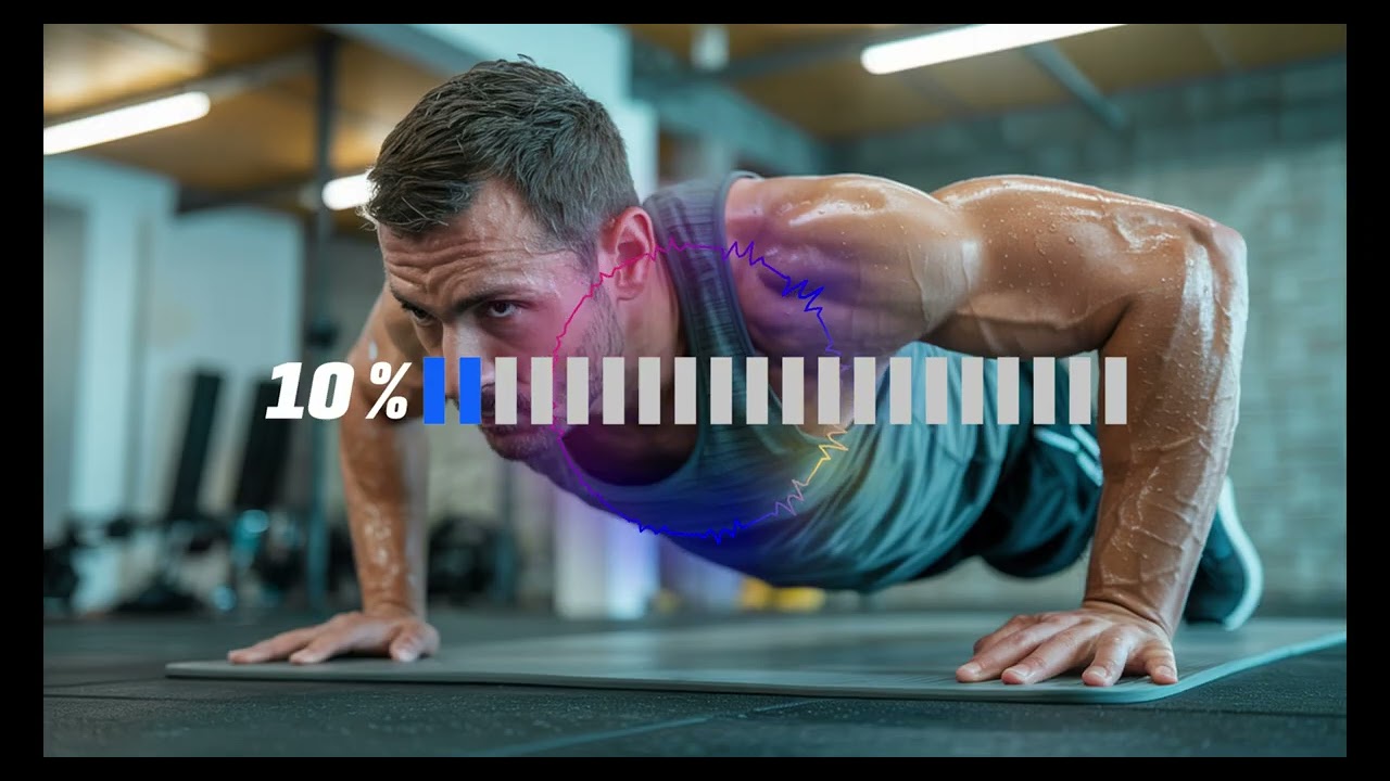 ⚡ 1‑Hour HIIT Power Mix  4K AI‑Generated High‑Tempo Workout Music⚡