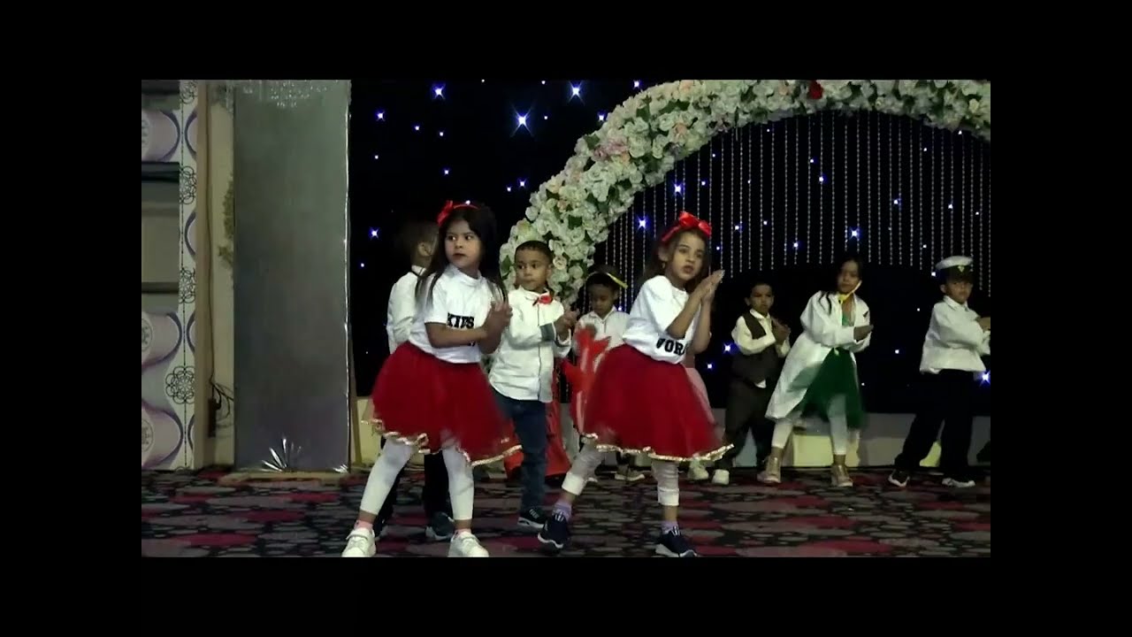 استعراض ( هما حته مننا دول ولادنا وأهلنا ) لاطفال KG.1
