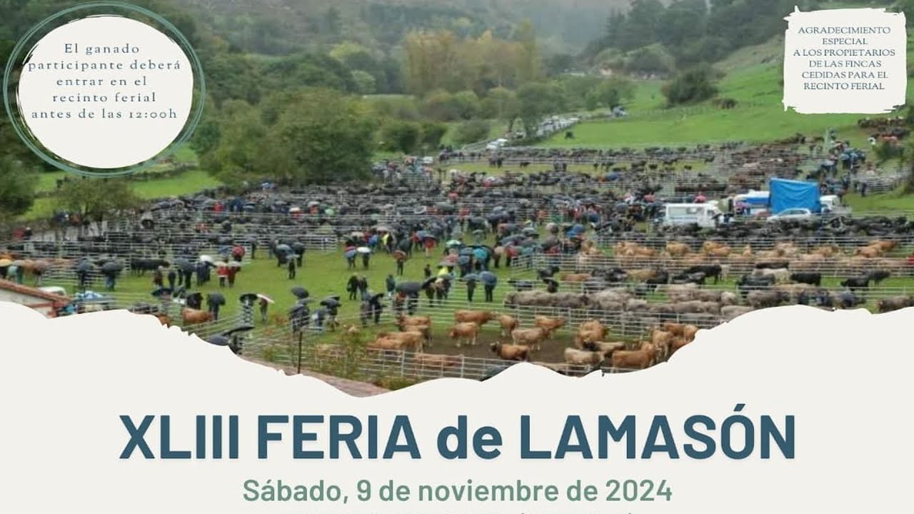XLIII Feria de LAMASÓN 2024 | Recinto Ferial de las Heras, Quintanilla de Lamasón