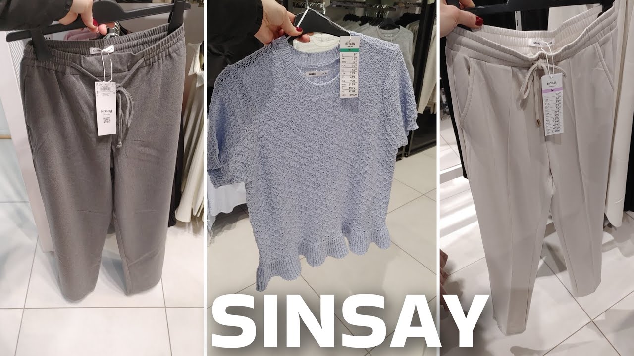 SINSAY💥DUŻO SPODNI NA NOWOŚCI💥HITOWE JEANSY 💥NOWE SUKIENKI 🥰