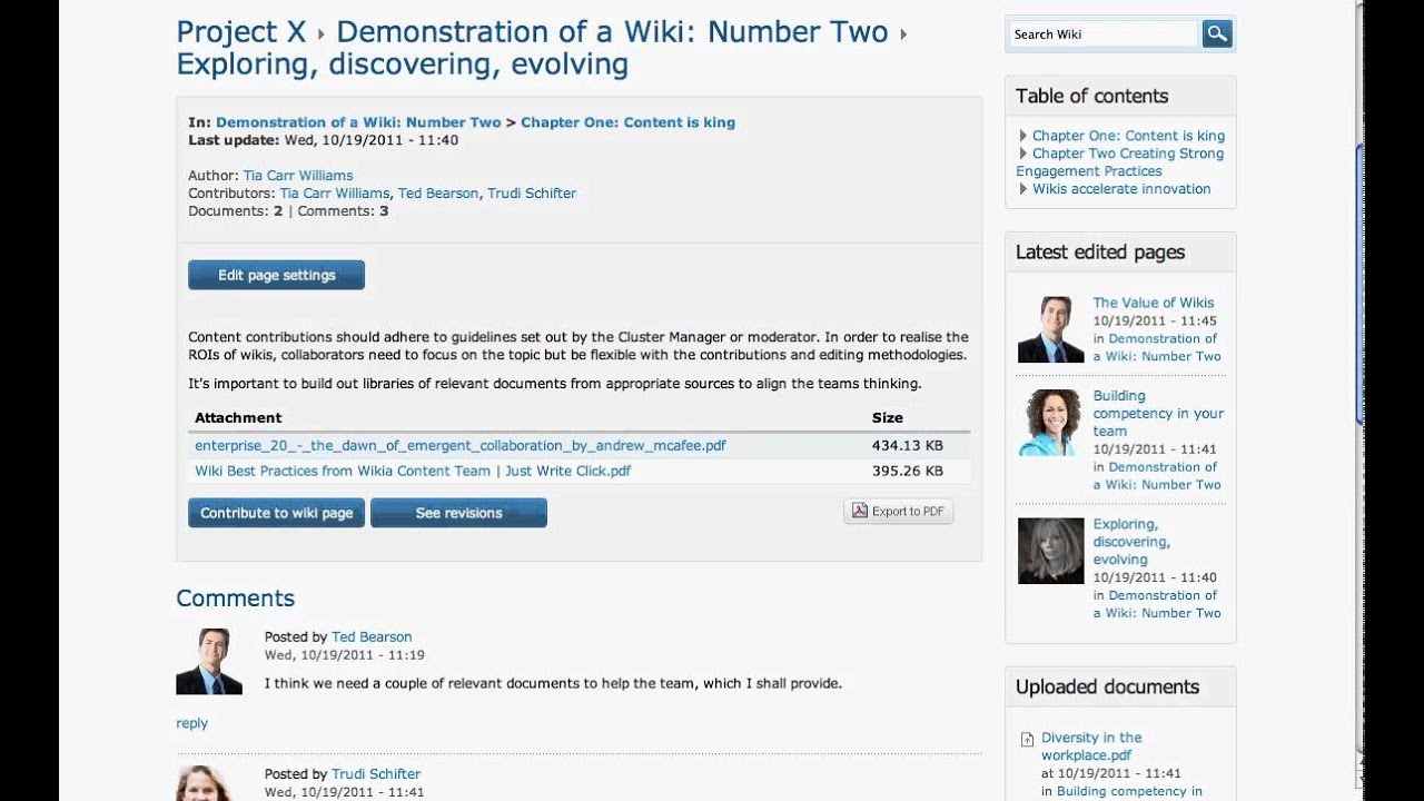 Professional Wiki's - Improve Collaboration. Reduce emails.