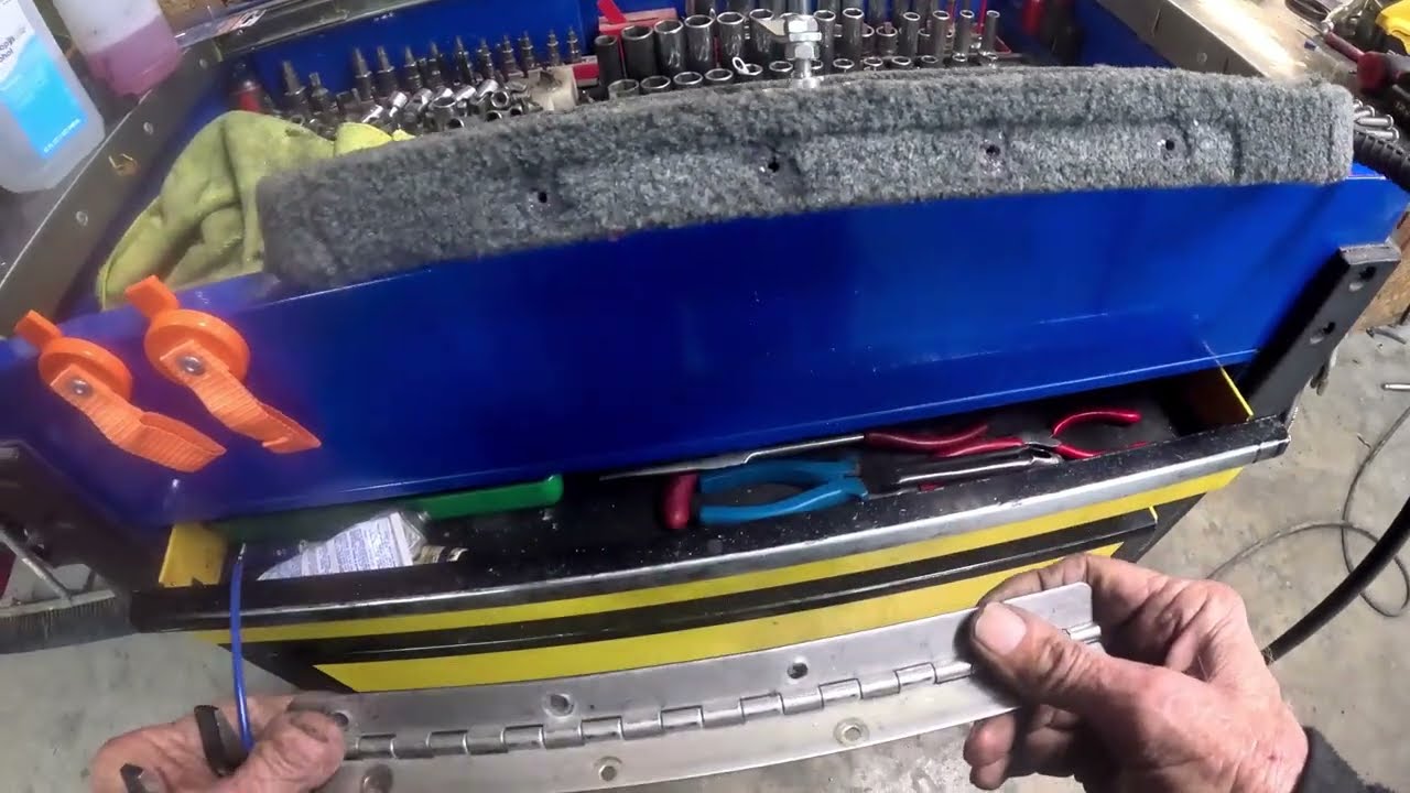 RANGER BOAT HINGE FIX: PERMANENTLY REPAIR LOOSE COMPARTMENT RIVETS T