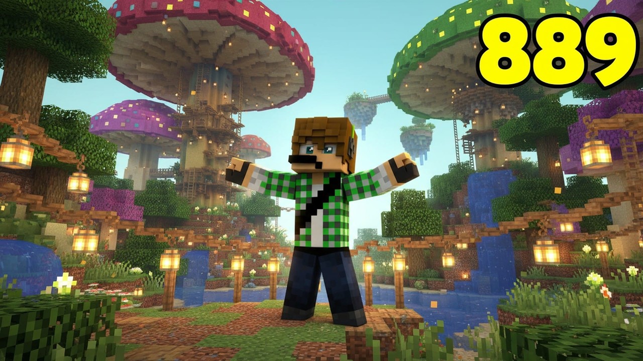 Minecraft ITA S6 E889 - Nuova casa nel regno dei funghi