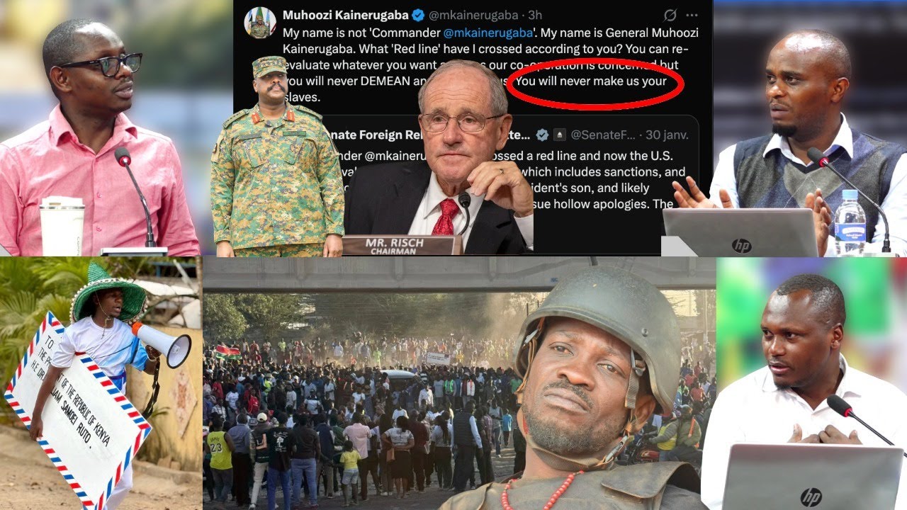 NYUMA YO KUBWIRWA KO YARENZE UMURONGO UTUKURA, GEN. MUHOOZI YASUBIJE SENA Y'AMERICA|| IBYA BOBI WINE