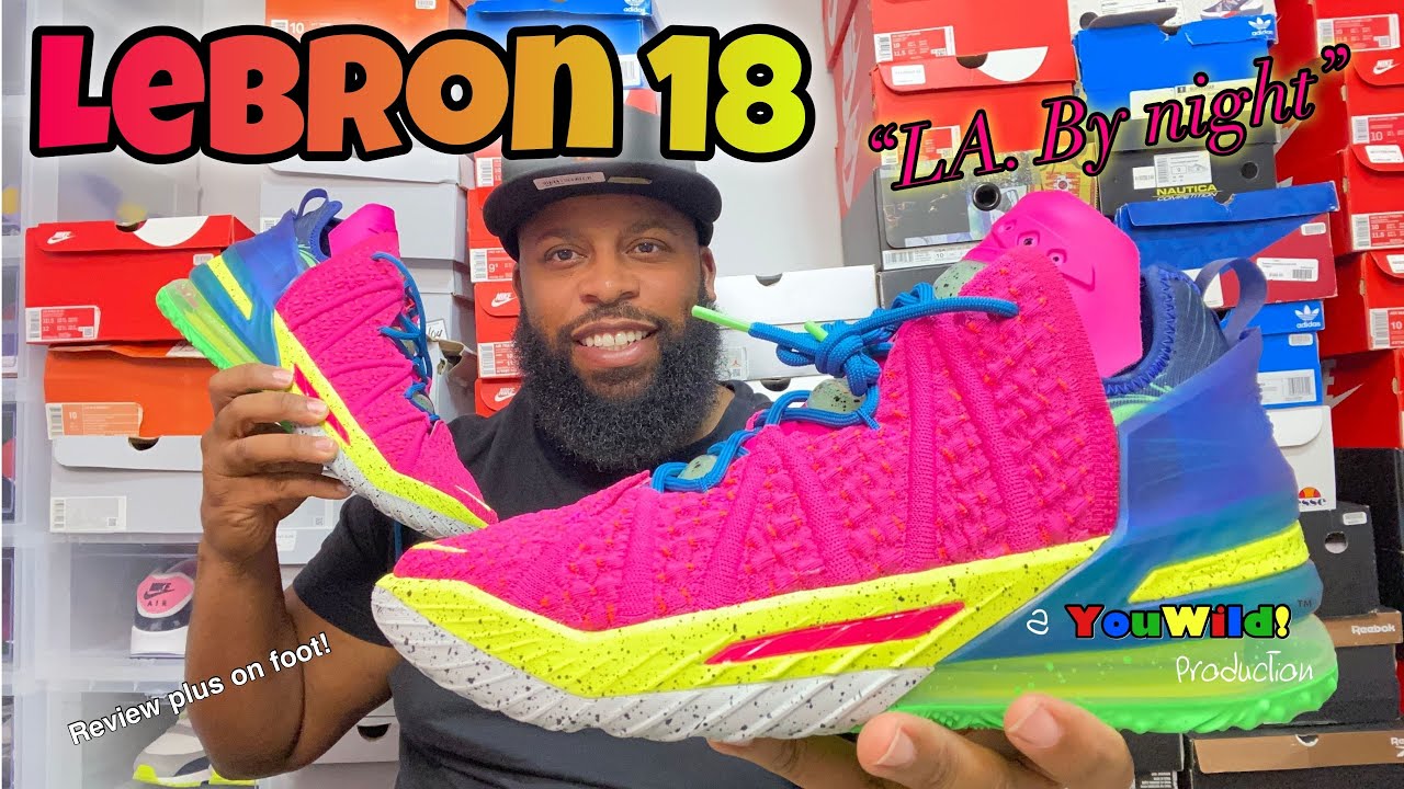 Nike Lebron 18 "L.A. By Night"!  
