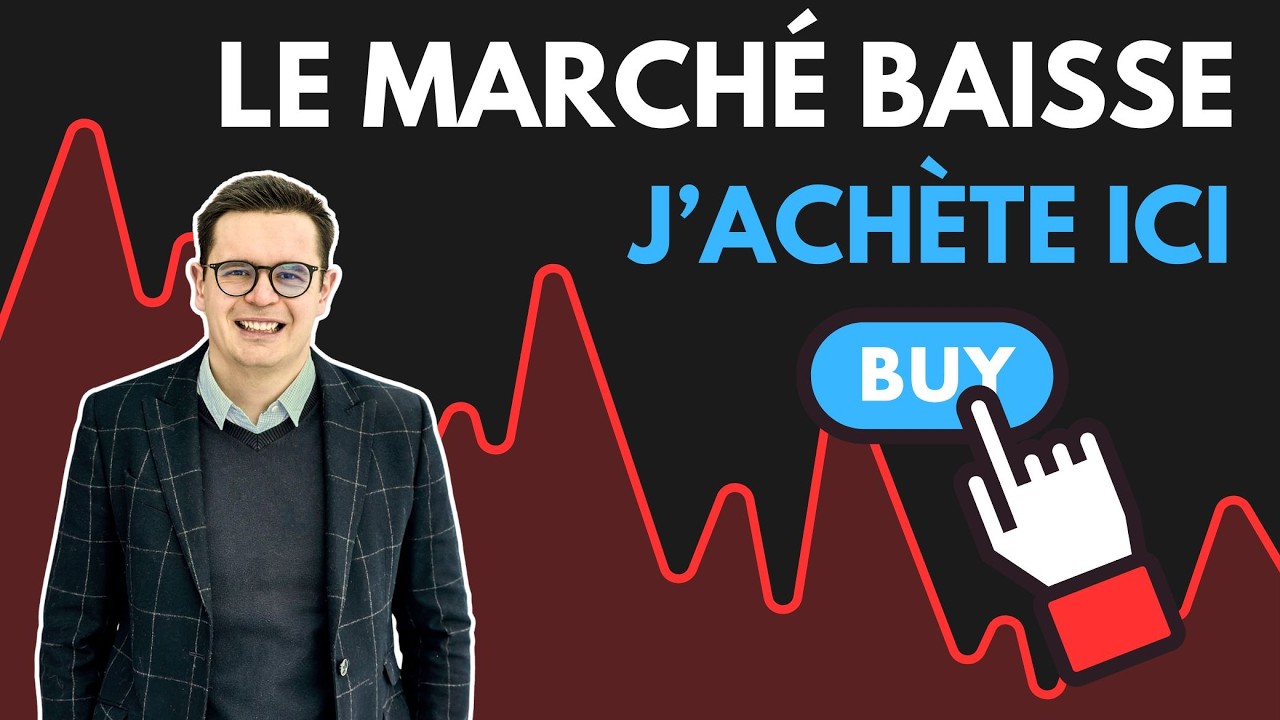 Le marché chute : J’achète ici !