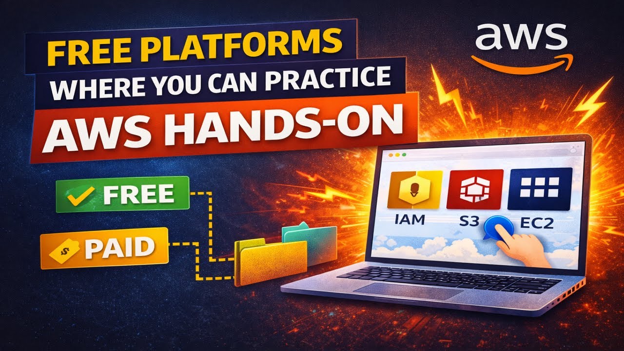 Free Platforms Where You Can Practice AWS Hands-On