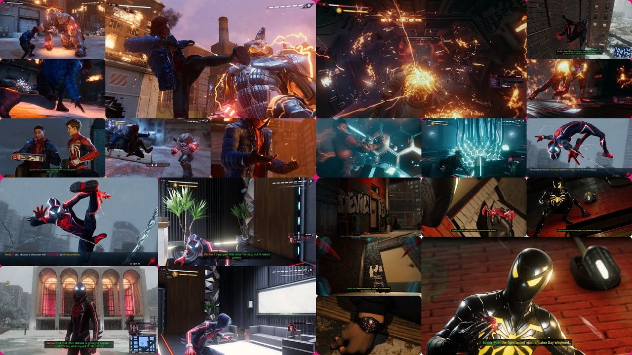 MARVEL'S SPIDER-MAN MILES MORALES PS5 GAMEPLAY - No Commentary Full Gameplay 4K 60 FPS| Walktrough X
