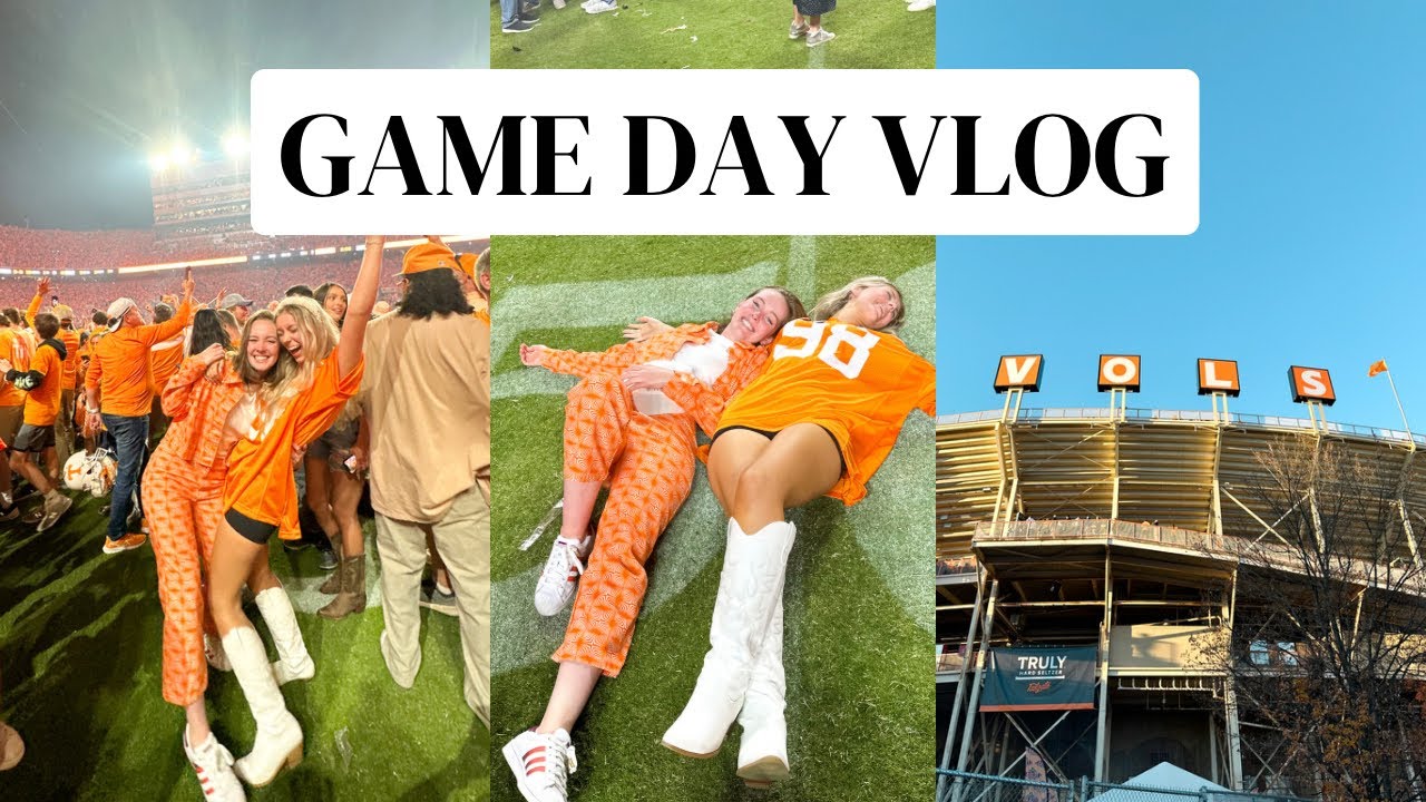 COLLEGE GAME DAY VLOG | tennessee vs alabama 2022 (aka the best night of my life)
