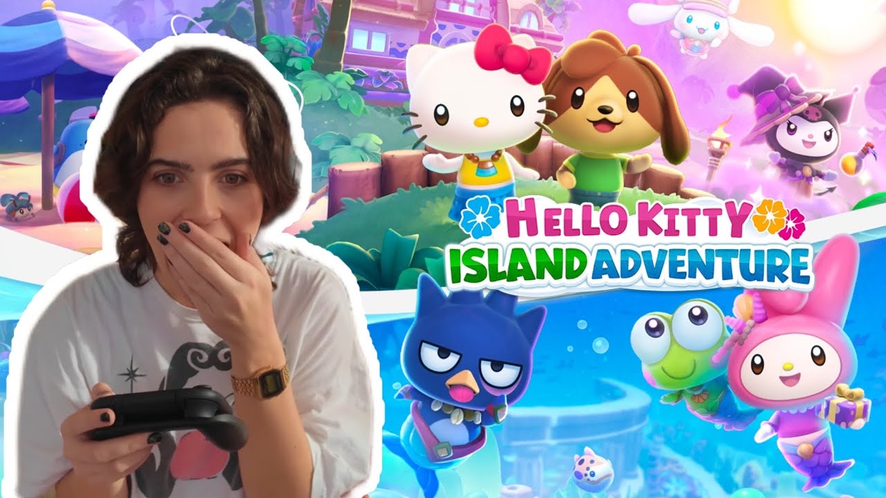 FINALLY PLAYING HELLO KITTY ISLAND ADVENTURE