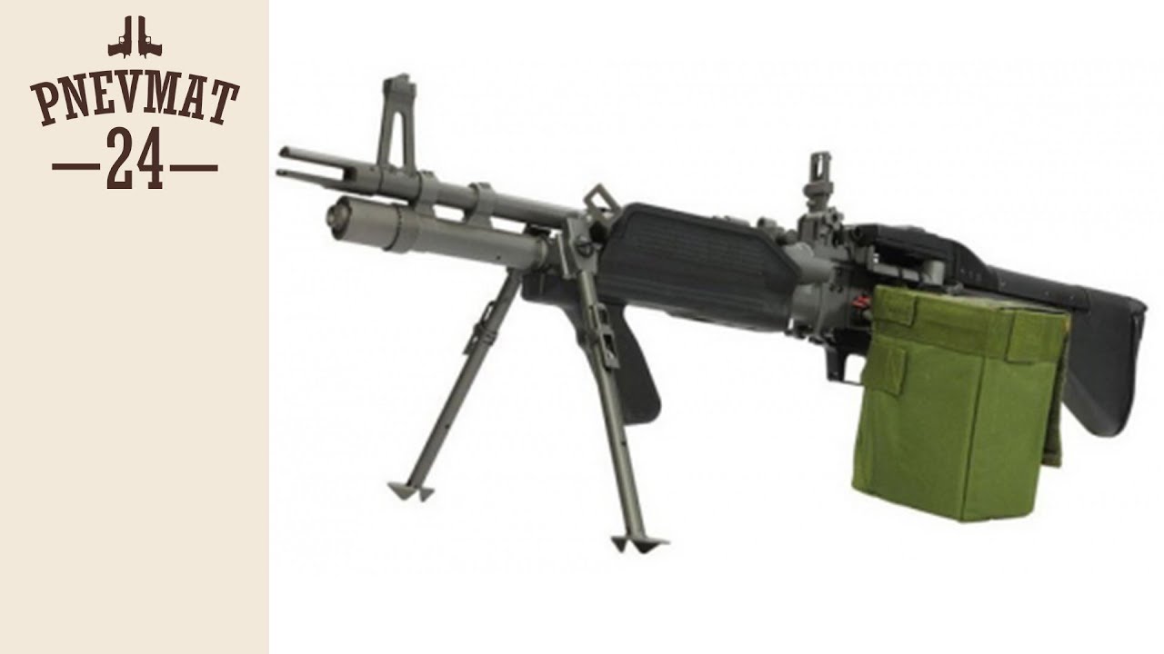 Страйкбольный пулемет A&K MK43
