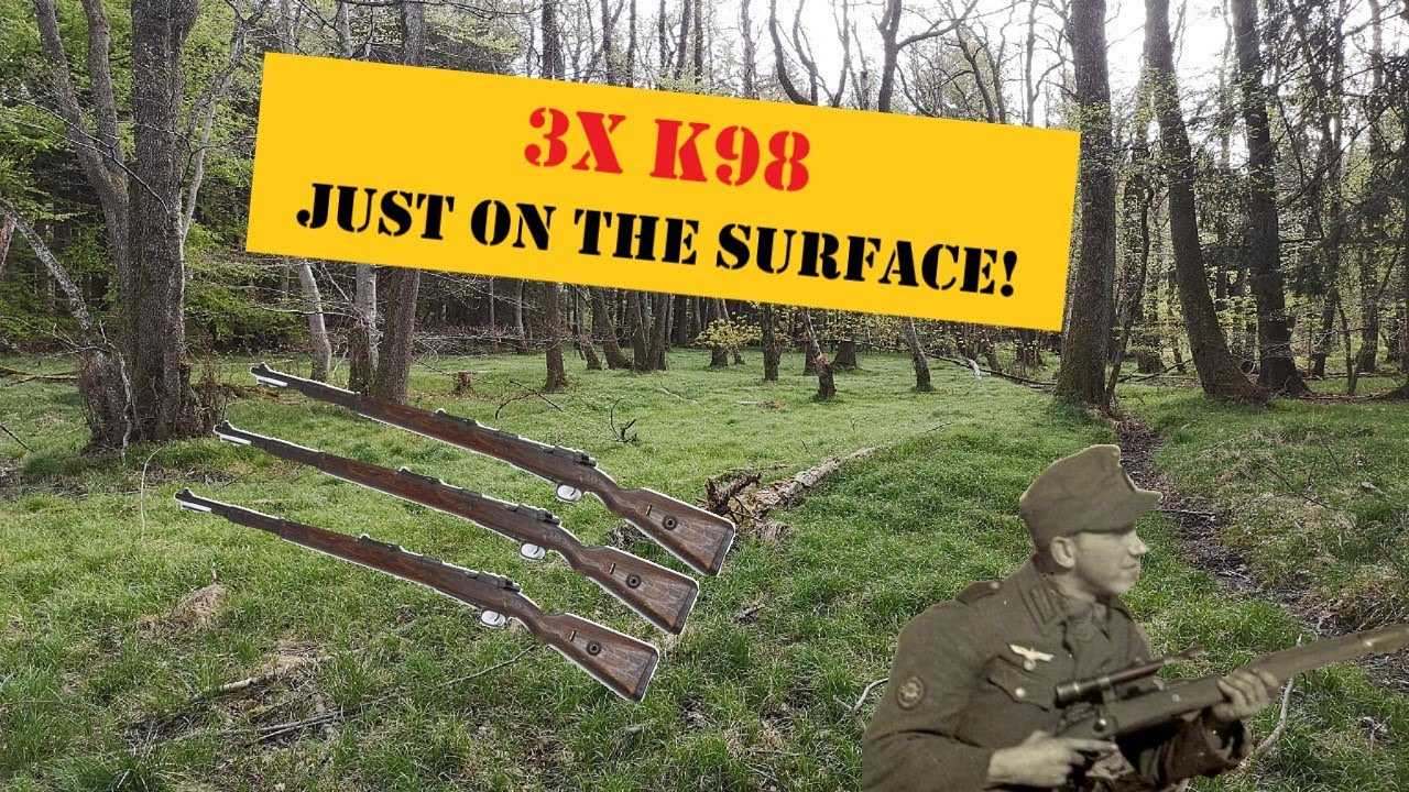 WW2 METAL DETECTING | 3x K98 Gebirgsjäger carbine G33 / G40 Relics