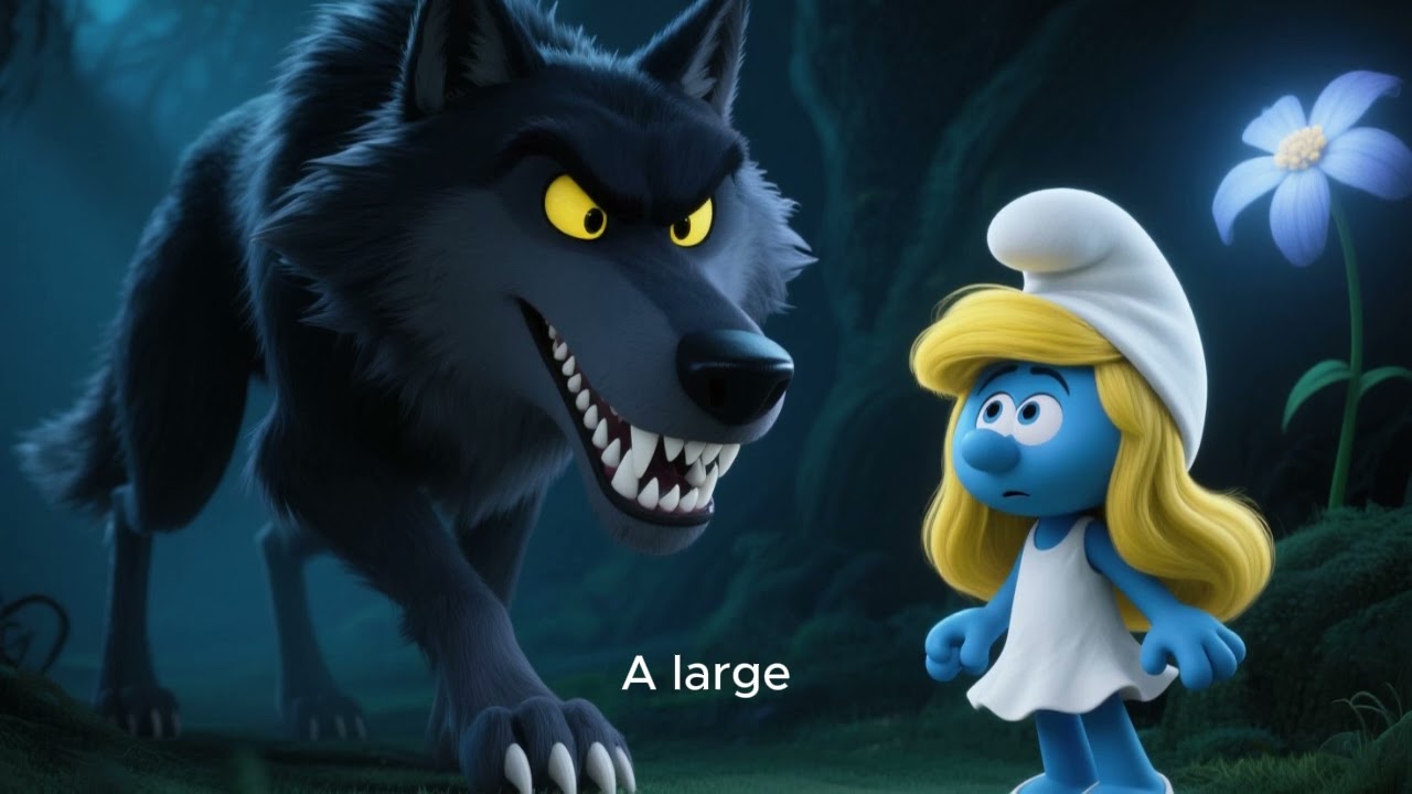 Smurfette in danger