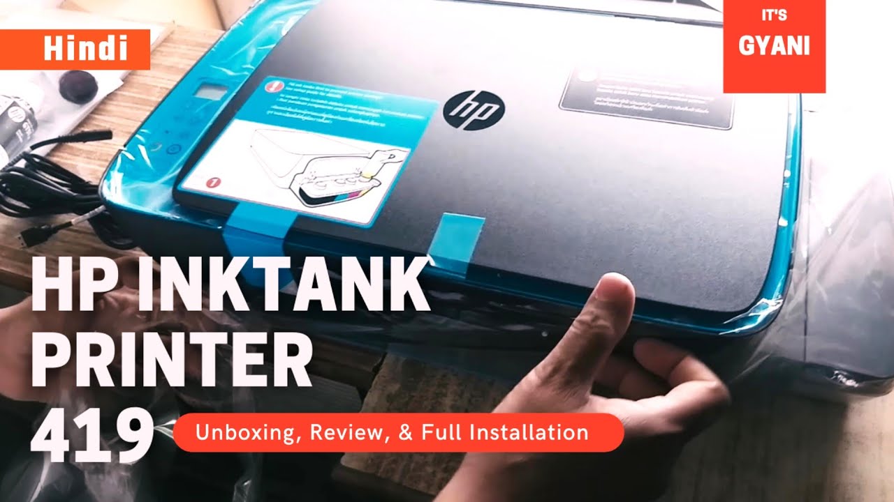 HP Ink Tank Wireless Printer - 419 🔥 | All-in-one | In-depth Review | Cheapest Printing Cost Printer