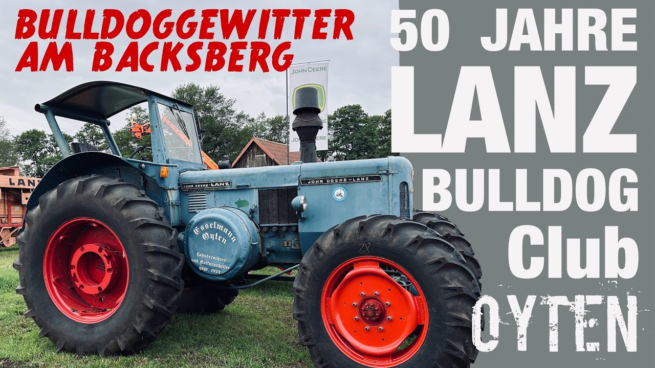 50 Jahre Lanz Bulldog Club Oyten #lanzbulldog #classictractor #oldtimertreffen #crawler