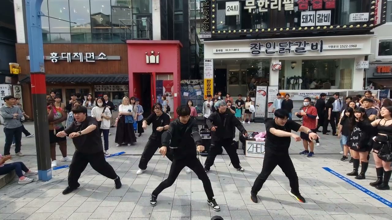23.9.23 ZHED공연 걷고싶은거리 홍대버스킹 DANCETEAM ZHED(제드) by start Big