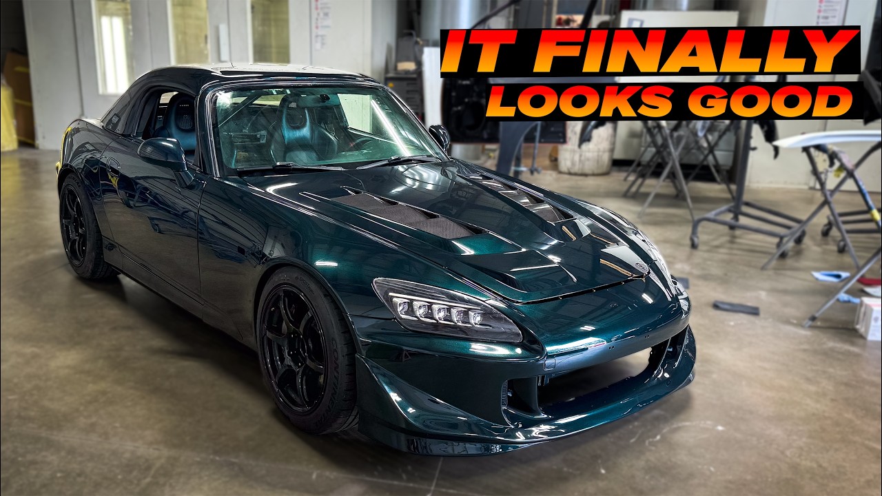 K20 ITB S2000 finally gets PAINTED