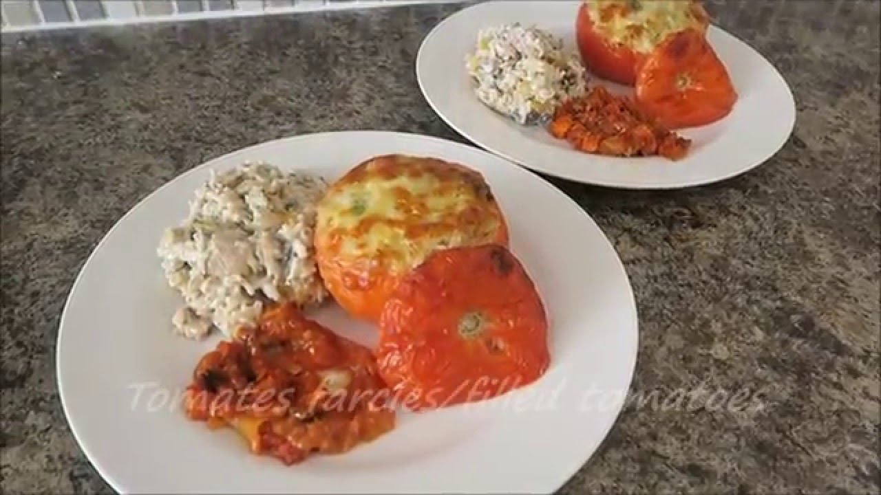 Recette 1 : tomates farcies/ filled tomatoes