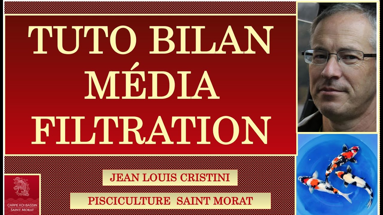 MÉDIAS FILTRATION BASSIN CARPE KOI : LE BILAN DES ESSAIS.