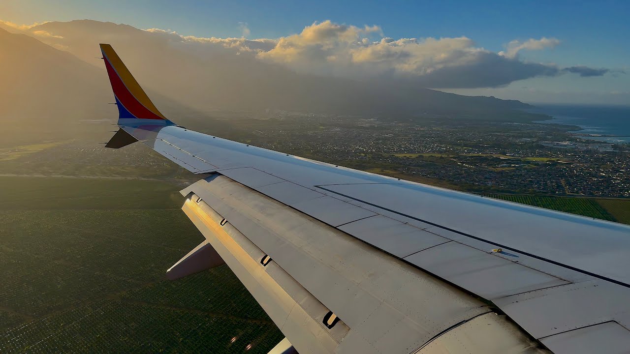 [4K] – Full Flight – Southwest Airlines – Boeing 737-8 Max – LIH-OGG – N8748Q – WN4651 – IFS 921